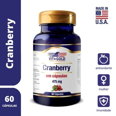 Cranberry 475 Mg 60 Cápsulas