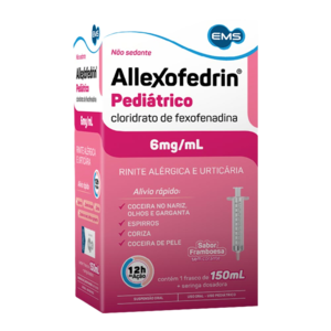 ALLEXOFEDRIN PED 6MG 150 ML