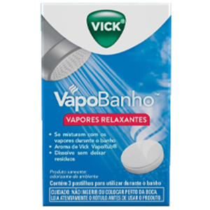 VAPORES RELAXANTES VICK VAPOBANHO 3 UN