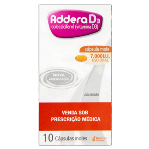 ADDERA D3 7000UI 10CAPS MOLE ( 2ªUN COM 50% DESC)