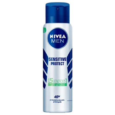 Desodorante Nivea Aerosol Masculino Sensitive Protect 150 Ml