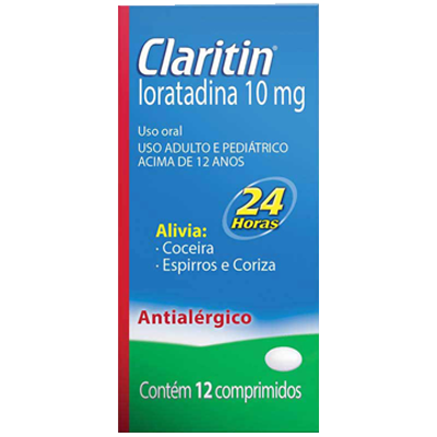 Claritin Com 12 Comprimidos