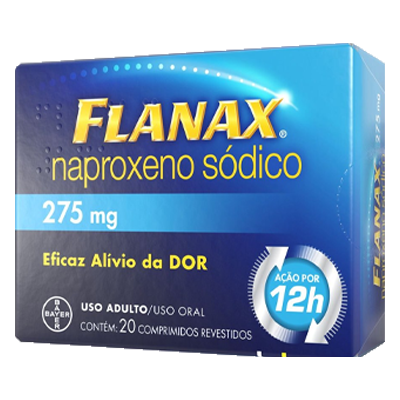 Flanax Adulto 275 Mg C/20