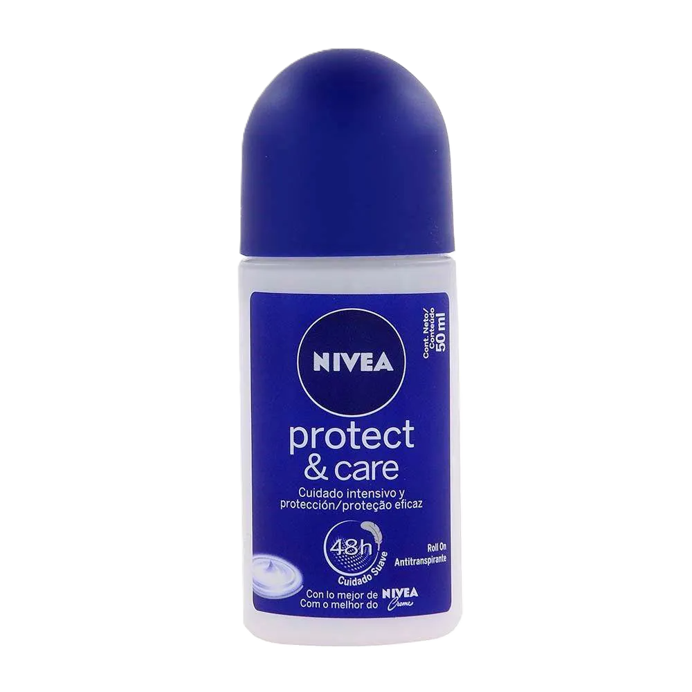 Desodorante Roll On Nivea Protect Care Fem 50 Ml