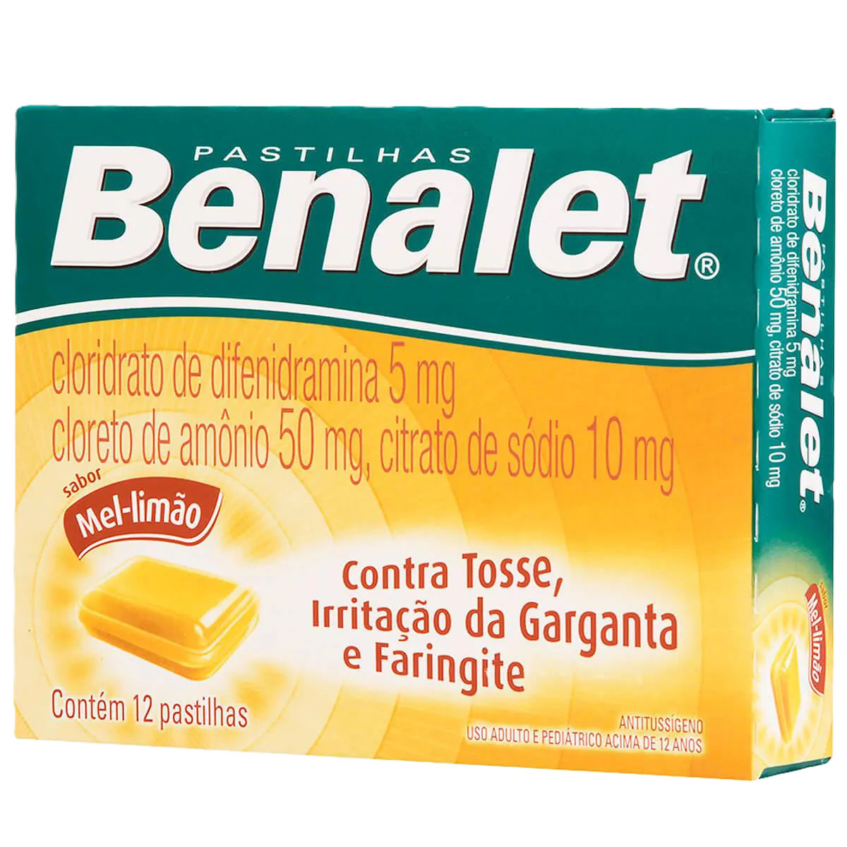 Benalet Mel/Limao 12 Cpr