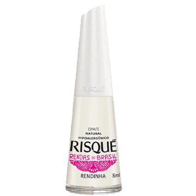 Esmalte Risque Natural Renda Rendinha