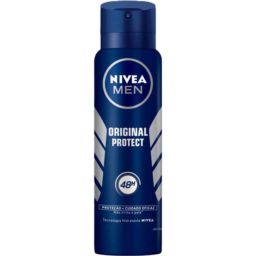 Desodorante Aerosol Nivea Masculino Original Protect 150 Ml