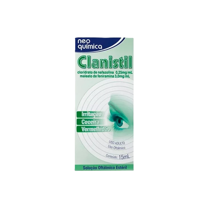 Clanistil Sol Oft 15 Ml Neo Quimica 