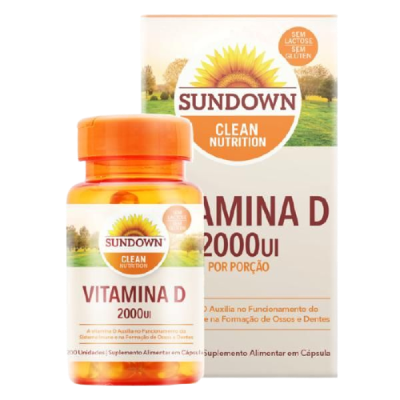 Sundown Vitamina D 2000 Iu 200 Capsulas