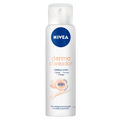 Desodorante Nivea Aerosol Dermo Clareador 150 Ml