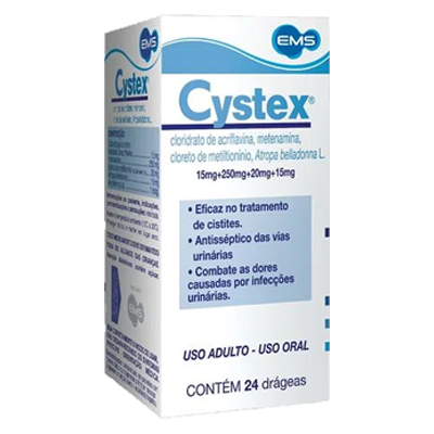 Cystex Com 24 Drágeas