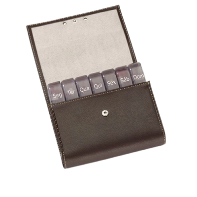 Porta Comprimido Pilbox Maxi Choc