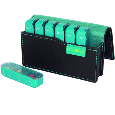 Porta Comprimido Pilbox Mini Choc Semana
