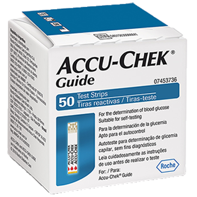 Accu Chek Guide 50 Tiras