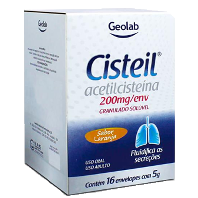 Cisteil 200 Mg 16 Envelopes 