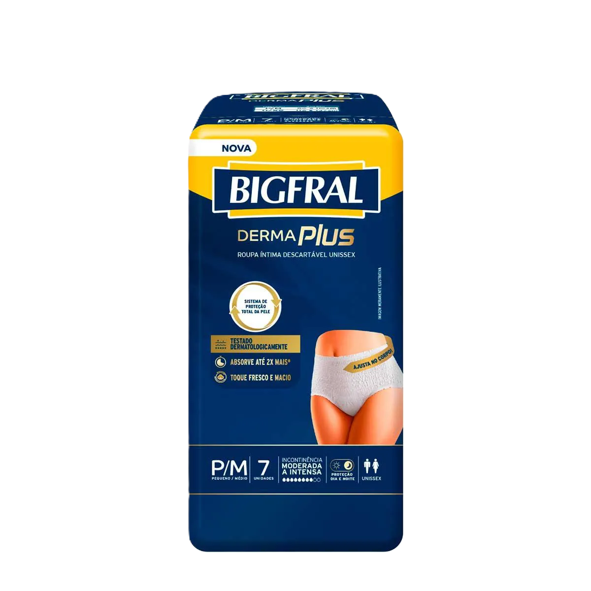 Fralda Bigfral Pants Reg P/M 8 Un