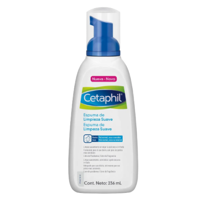 Cetaphil Espuma Limpeza Facial Suave 236 Ml