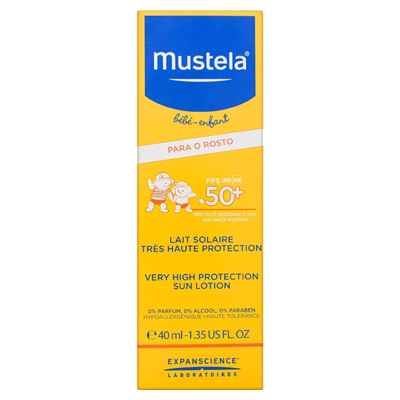 Mustela Pro Solar Infantil Loção Fps50 40 Ml