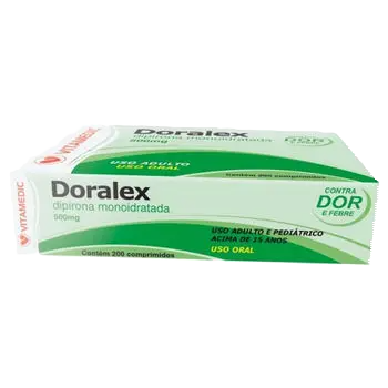 Doralex Dipirona 500 Mg 10 Cpr (G) Vitapan