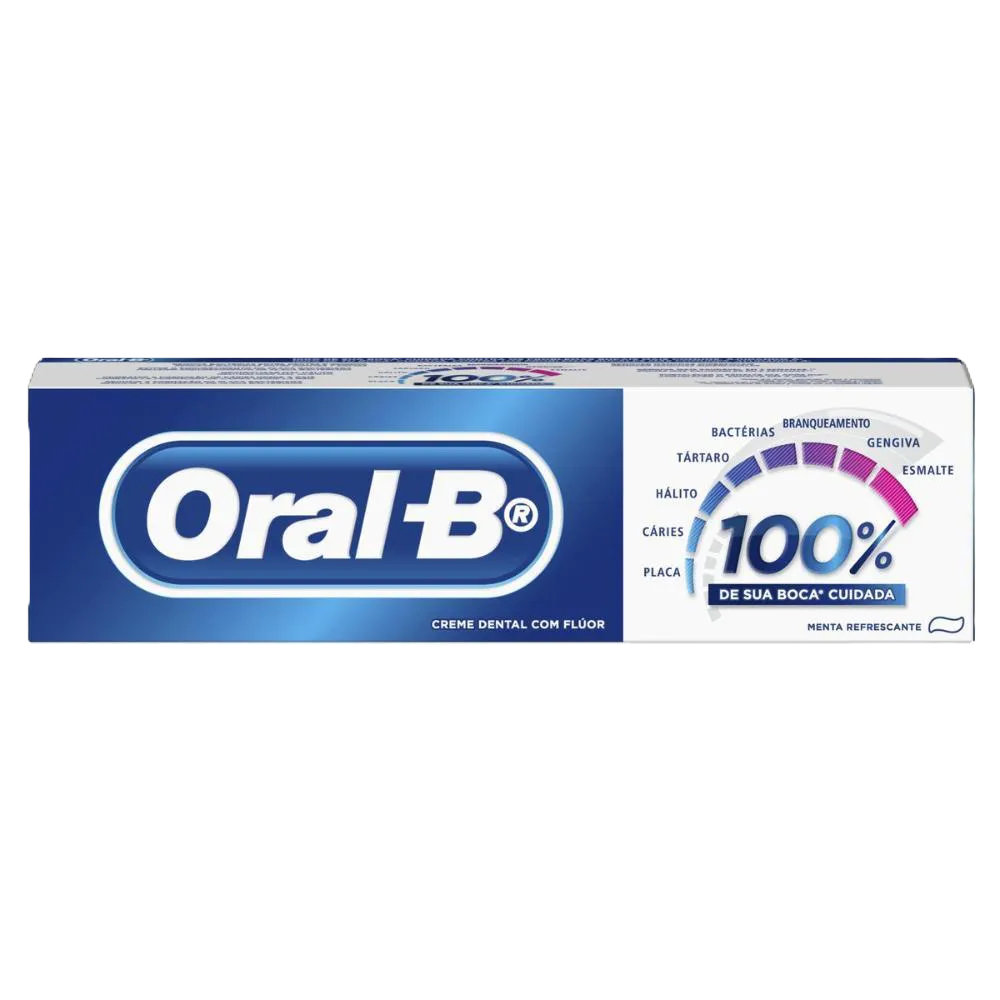 Creme Dental Oral B 100% 70 G