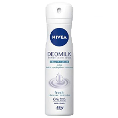 Desodorante Nivea Aerosol Deomilk Fresh Feminino 150 Ml