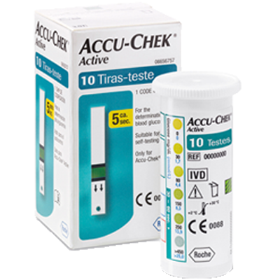 Accu Chek Active 10 Tiras