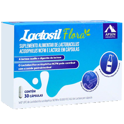 Lactosil Flora Com 30 Cápsulas