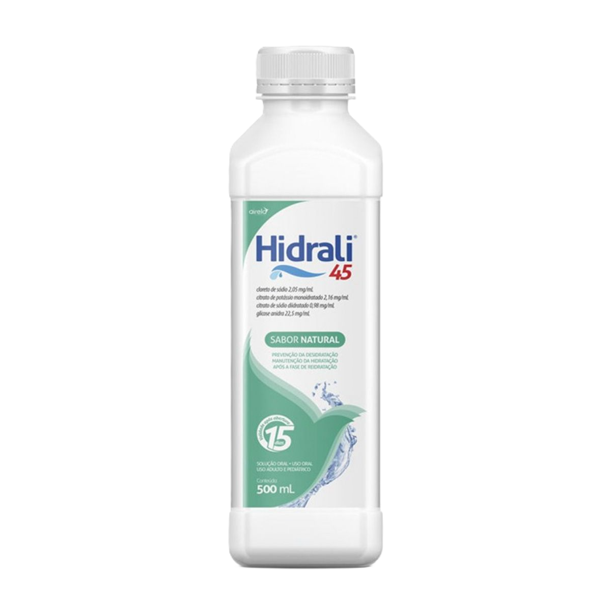 Hidrali Agua Natural Sol Oral 500 Ml