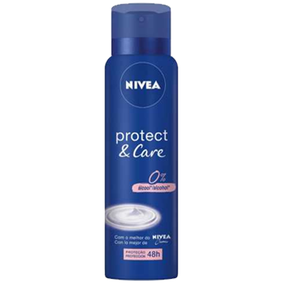Desodorante Nivea Aerosol Feminino Protec Care 150 Ml