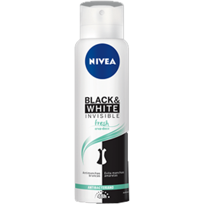 Desodorante Nivea Aerosol Feminino Black White Fresh 150 Ml