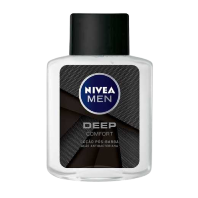 Locao Pos Barba Nivea Deep Black 100 Ml