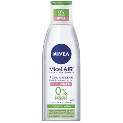 Agua Micelar Nivea 7 Em1 Efeito Matte 200 Ml