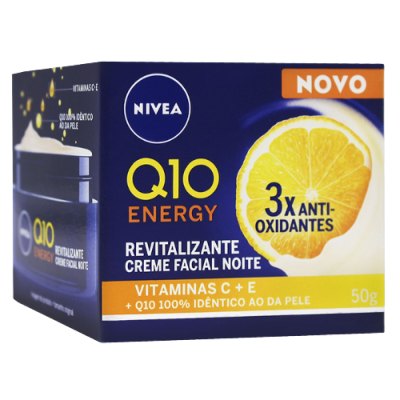 Cr Nivea Q10 Energy Noturno 50 G