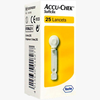 Accu Chek Softclix 25 Lancetas