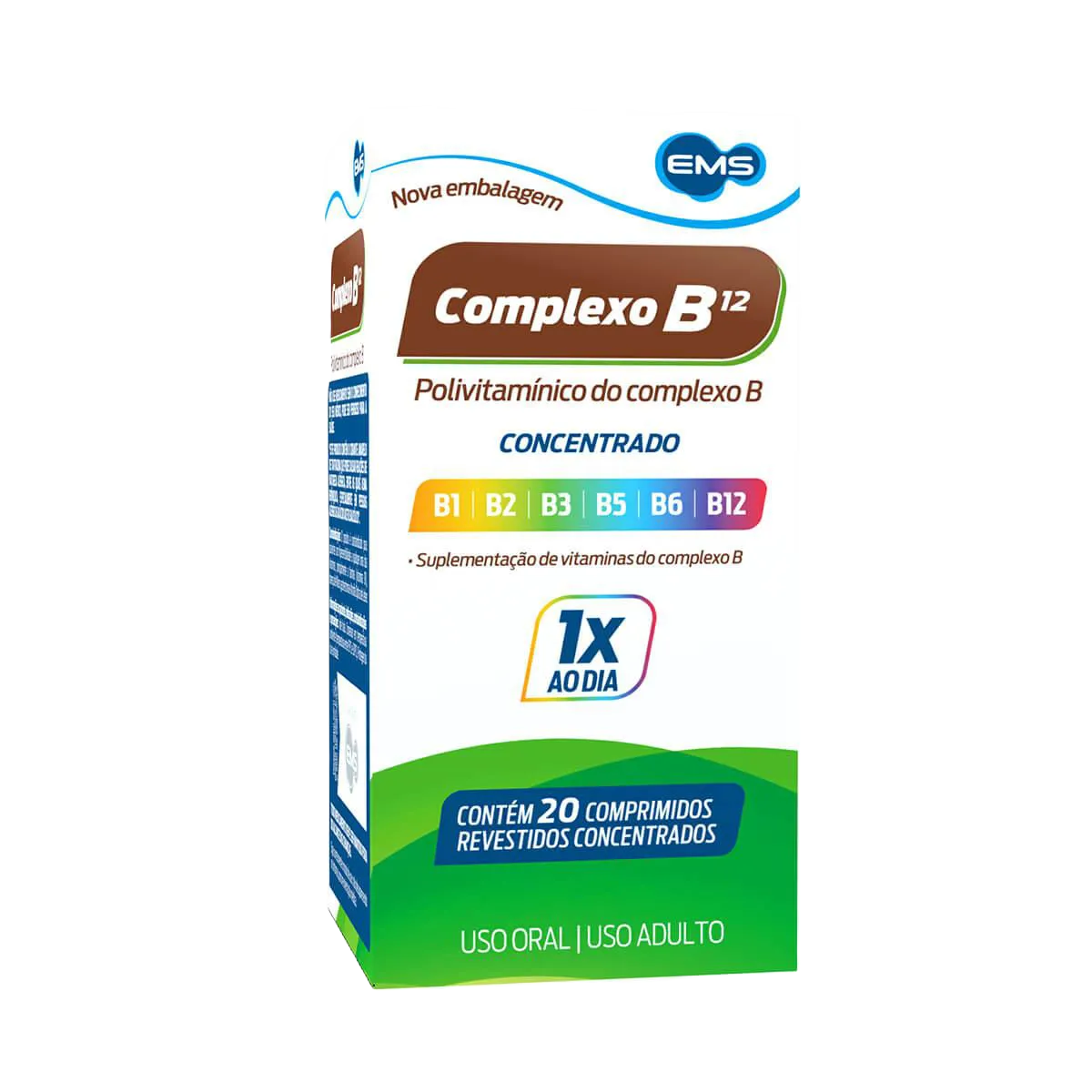 Complexo B 12 20 Cpr