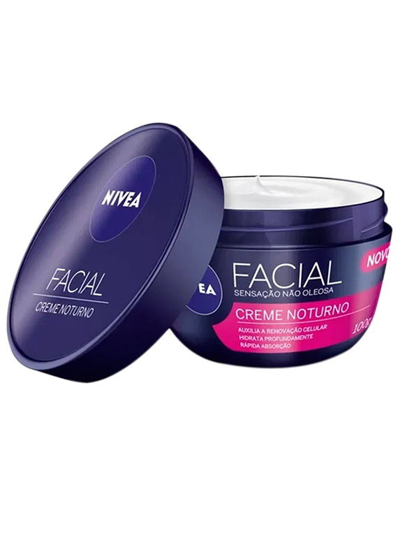 Cr Facial Nivea Noturno 100 G