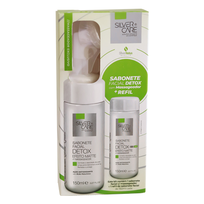 Silver Care Kit Detox 150 Ml + Refil De 150 Ml