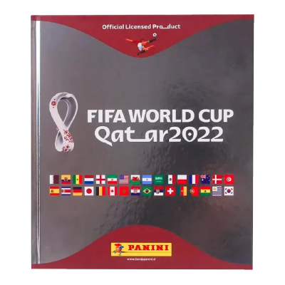 Album Copa 2022 Capa Dura Prata