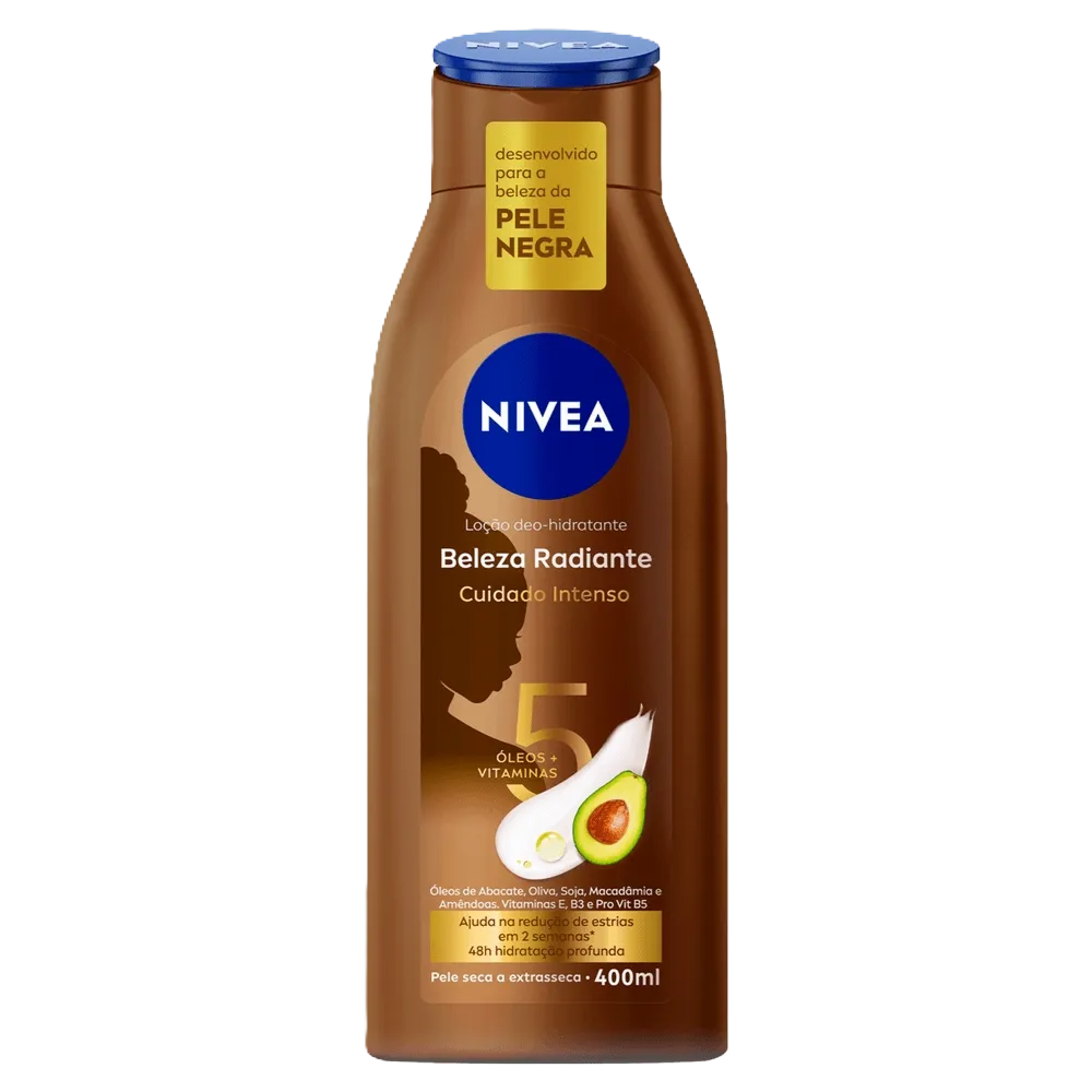 Hid Nivea Beleza Radiante Pele Negra Nivea 400 Ml