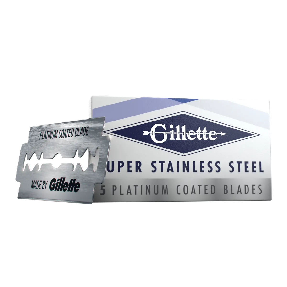 Lamina Barbear Gillette Plantinum 5 Un