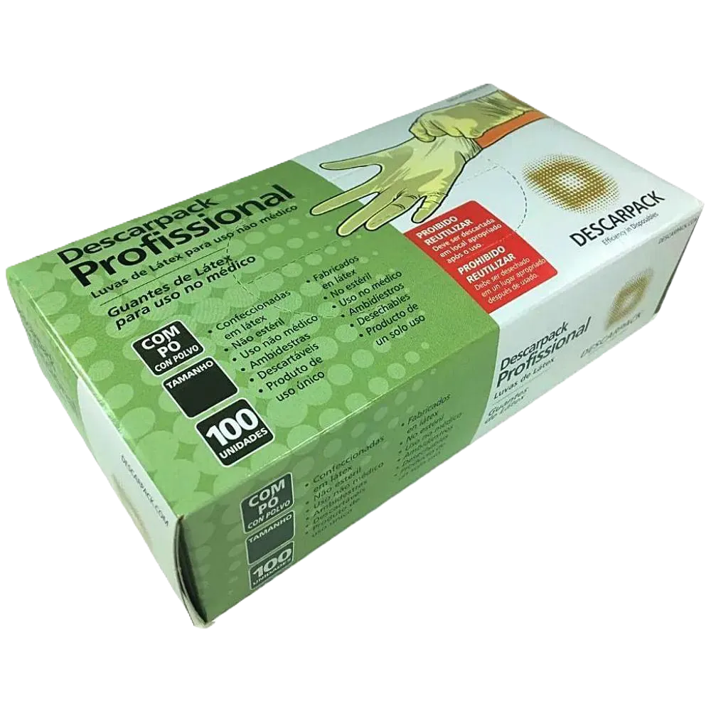 Luva Descarpack Profissional G 100 Un