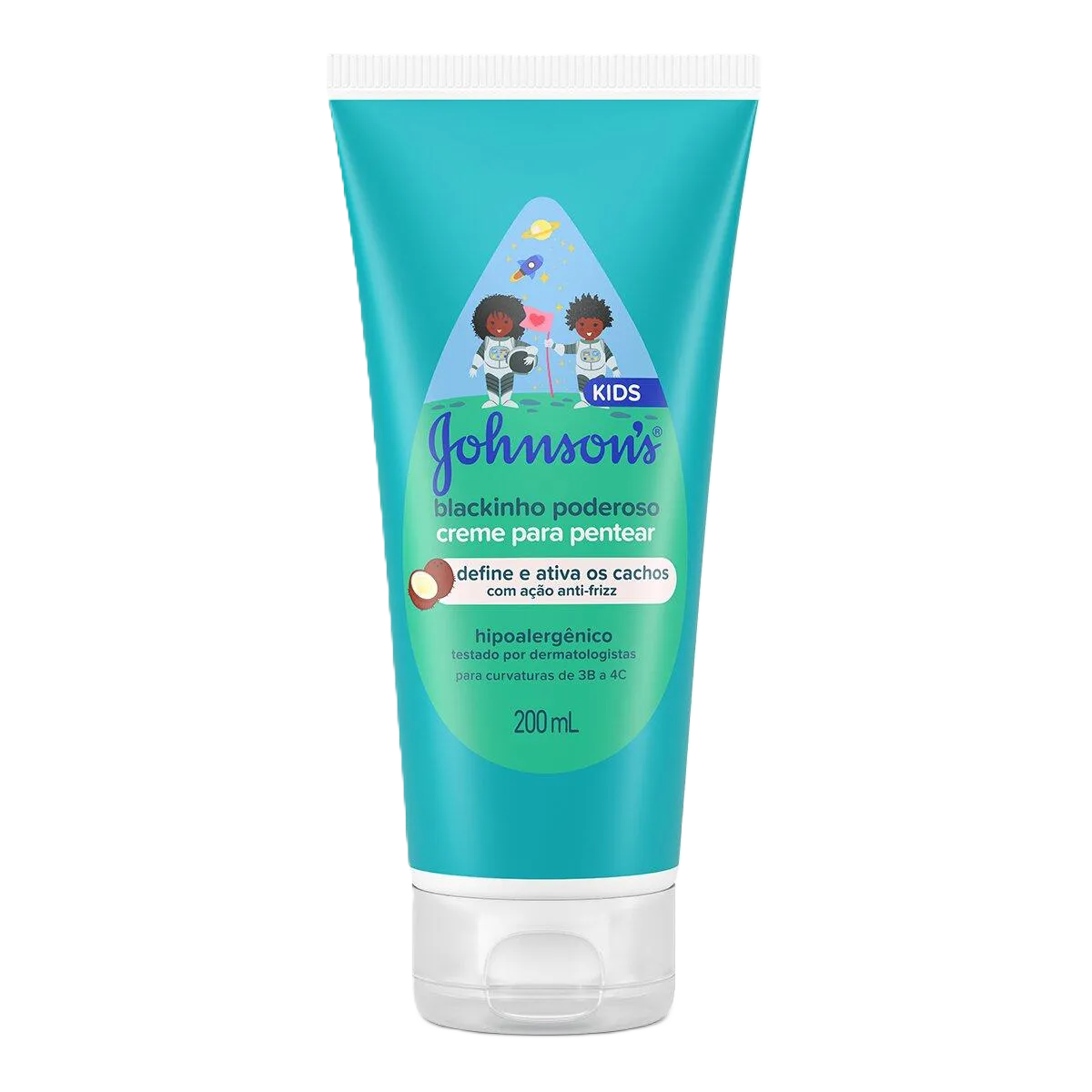 Cr Pent Inf Johnsons Baby Blackinho Cab Crespo 200 Ml