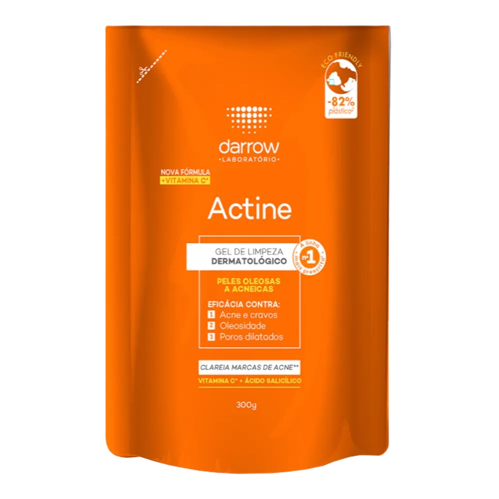 Actine Gel De Limpeza Refil 300 G