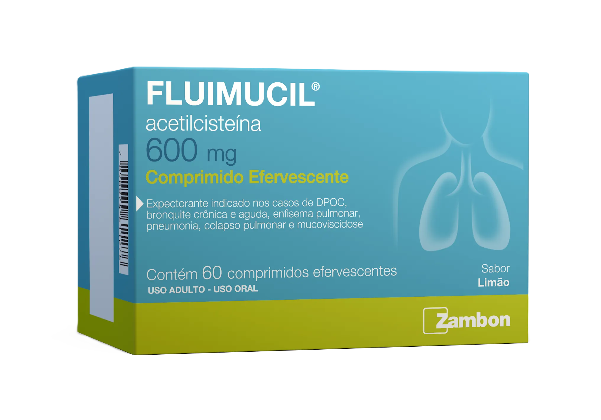 Fluimucil 600 Mg 60 Cpr