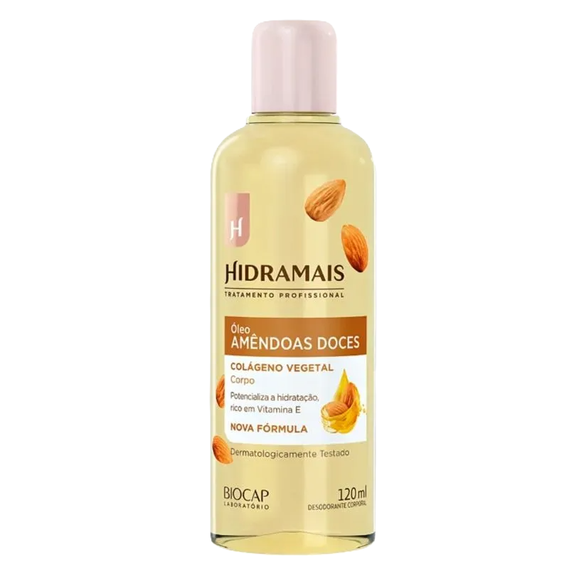 Oleo Corporal Hidramais Amendoa E Colageno 120 Ml