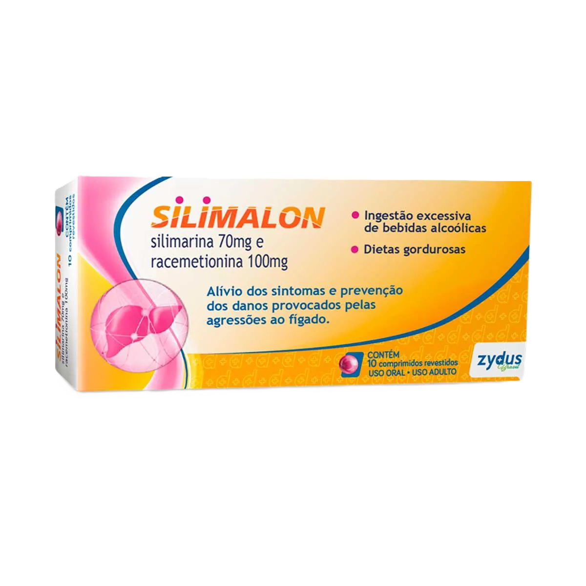 Silimalon 100 Mg + 70 Mg 10 Cpr