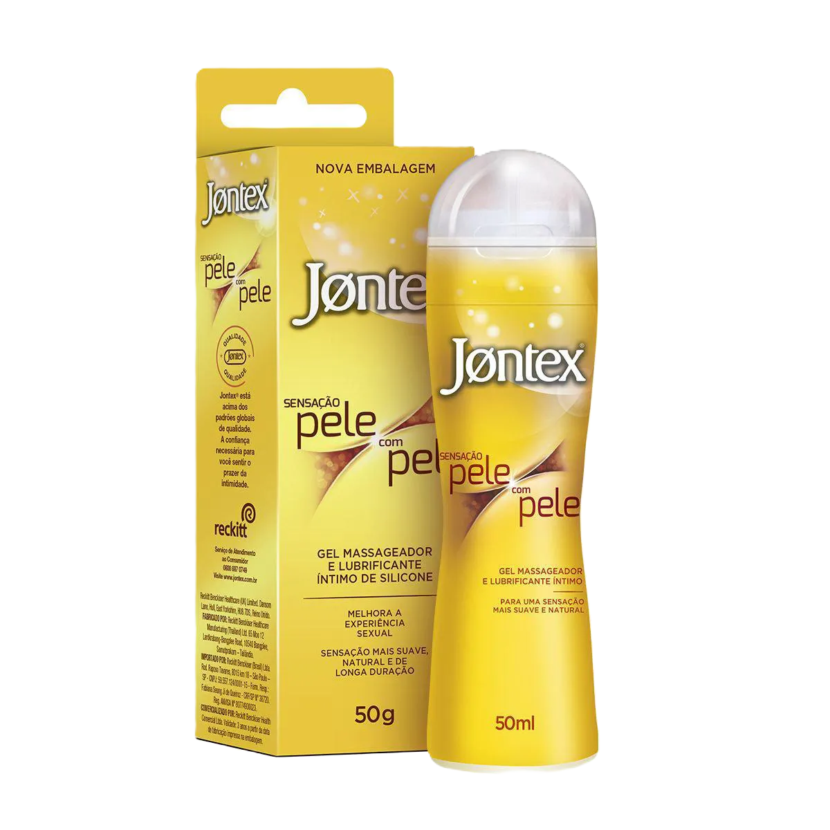 Gel Lub Jontex Pele C Pele 50 G
