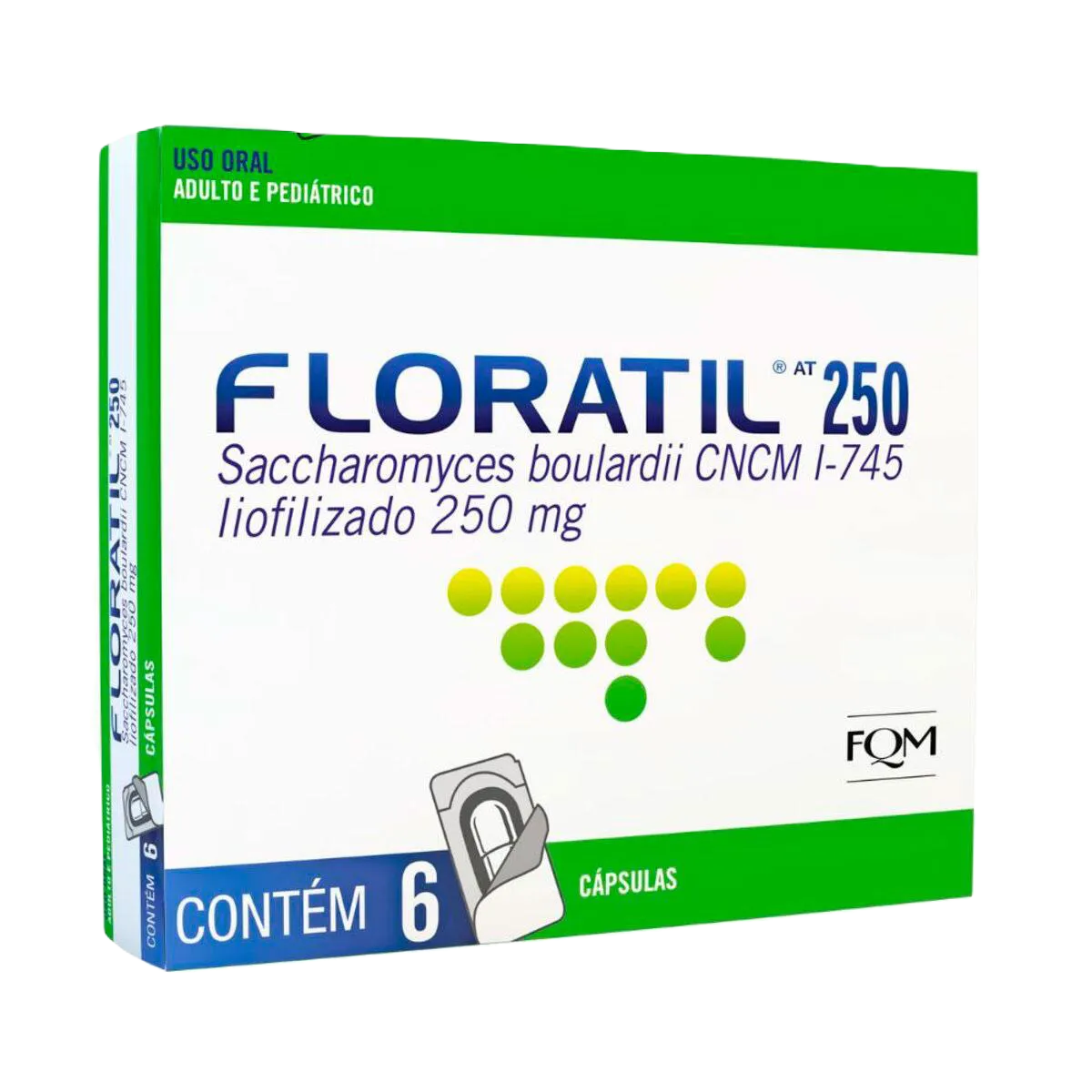 Floratil 250 Mg 6 Caps