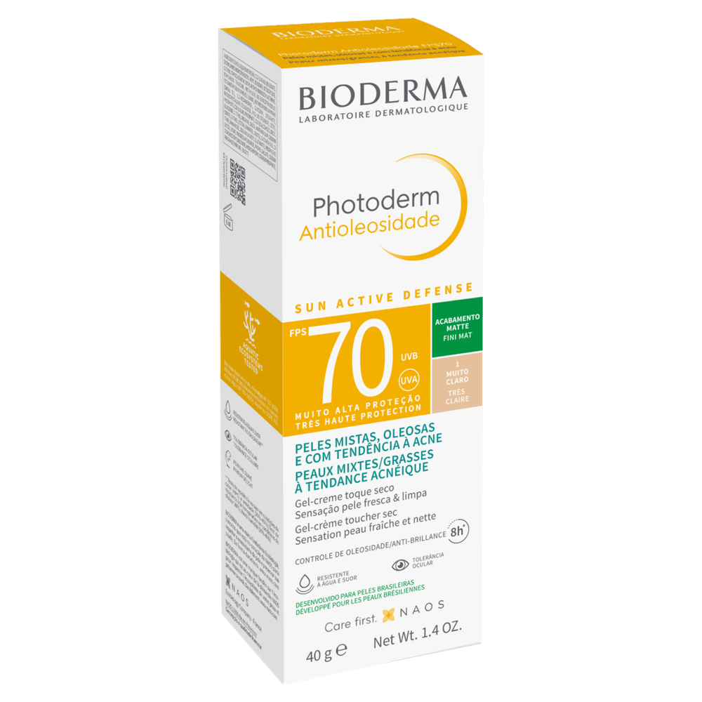 Bioderma Photoderm Antioleosidade Fps70 1.0 40 Ml