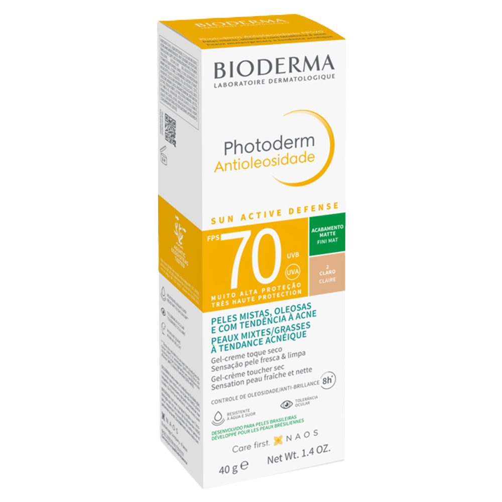 Bioderma Photoderm Antioleosidade Fps70 2.0 40 Ml
